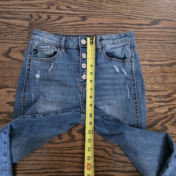 KanCan Ellington High Rise Ankle Skinny Jeans Size 5 / 26 - Picture 8 of 9